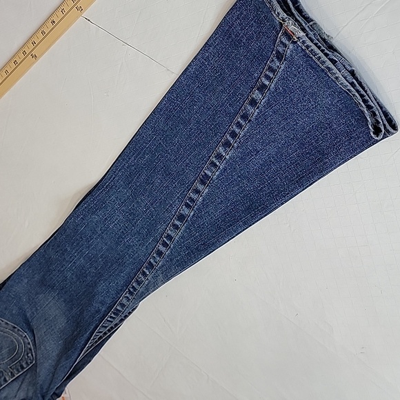 True Religion Joey Orange Topstiching and Twisted Inseam sz27  BinO - Picture 9 of 14